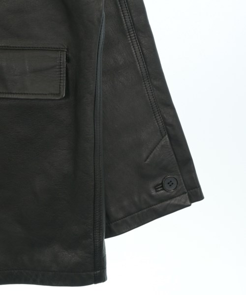 Deluxe（デラックス）ステンカラーコート 黒 サイズ:L メンズ/2200645518030