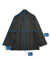 Deluxe（デラックス）ステンカラーコート 黒 サイズ:L メンズ/2200645518030