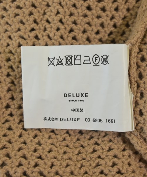 Deluxe（デラックス）ニット・セーター ベージュ サイズ:L メンズ/2200705526074