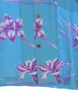 Deluxe（デラックス）カジュアルシャツ 青 サイズ:L メンズ/2200661170069