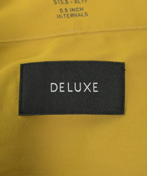 Deluxe（デラックス）カジュアルシャツ 黄 サイズ:L メンズ/2200669611069