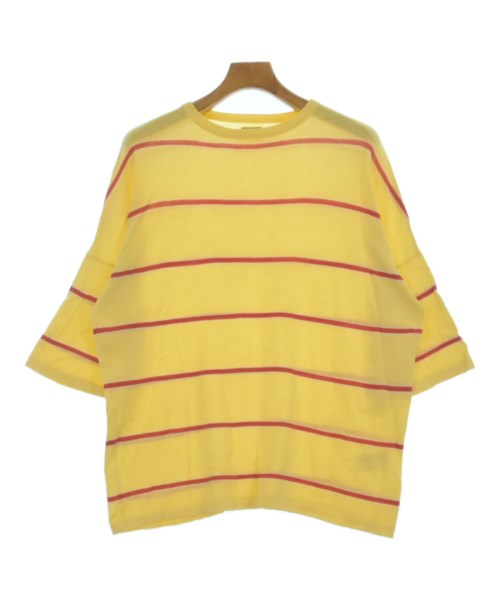 Deluxe(デラックス)ニット・セーター 黄 サイズ:L/2200670511150