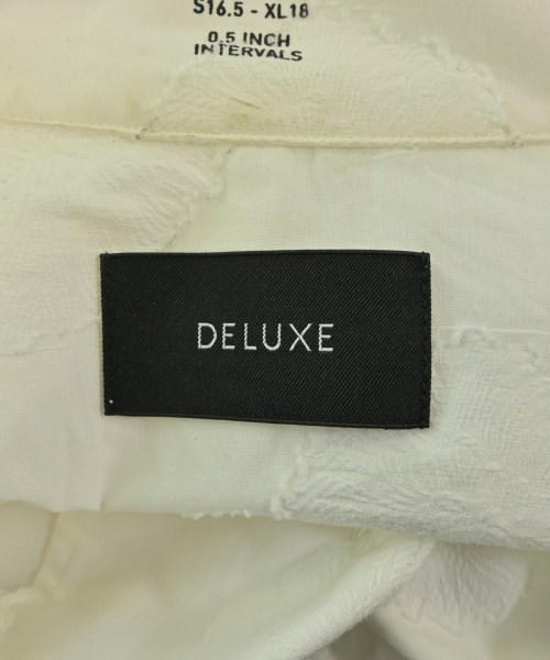 Deluxe（デラックス）カジュアルシャツ 白 サイズ:L メンズ/2200672582059