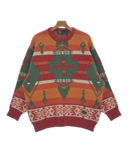 FAT（エフエーティー）ニット・セーター オレンジ サイズ:SKINNY(L位) メンズ/2200637332057