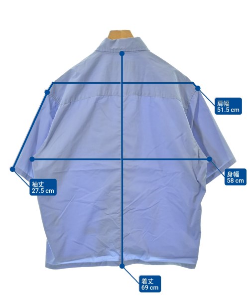 FAT（エフエーティー）カジュアルシャツ 青 サイズ:TITCH(M位) メンズ/2200644192231