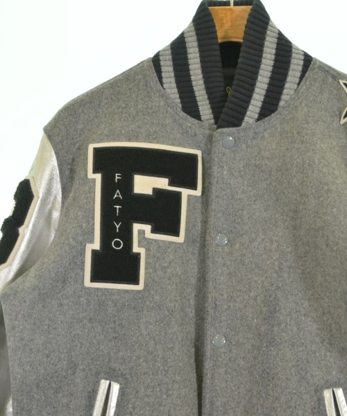 FAT（エフエーティー）スタジャン グレー サイズ:-(XL位) メンズ/2200621770018