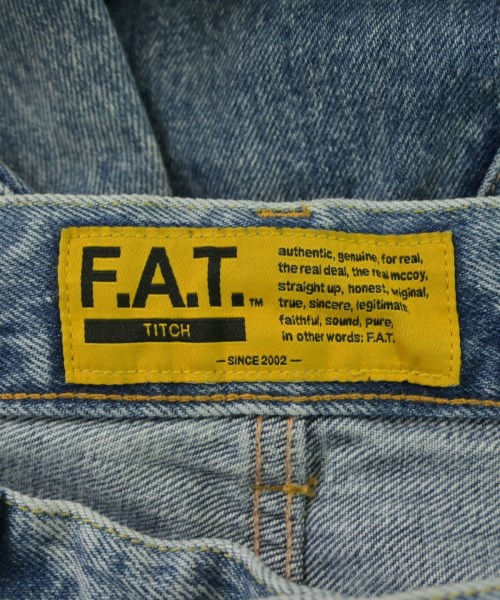 FAT（エフエーティー）デニムパンツ 青 サイズ:TITCH(M位) メンズ/2200624600039