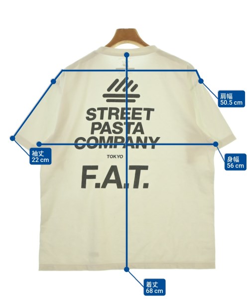 FAT（エフエーティー）Tシャツ・カットソー 白 サイズ:FAT(M位) メンズ/2200540941483