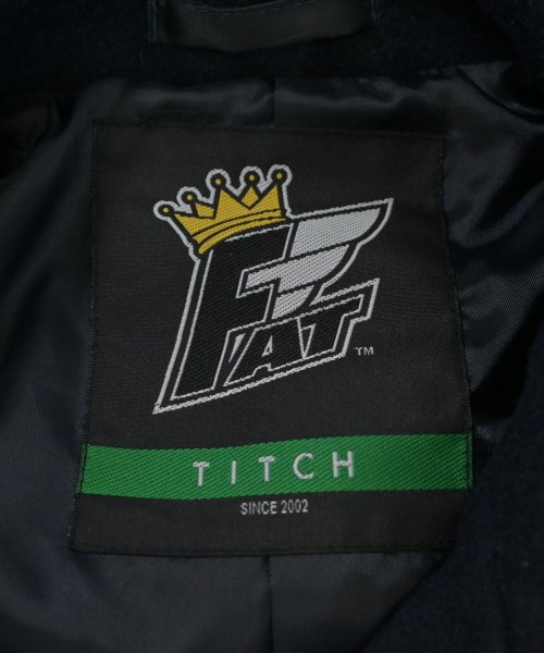 FAT（エフエーティー）ピーコート 紺 サイズ:TITCH(M位) メンズ/2200631893097