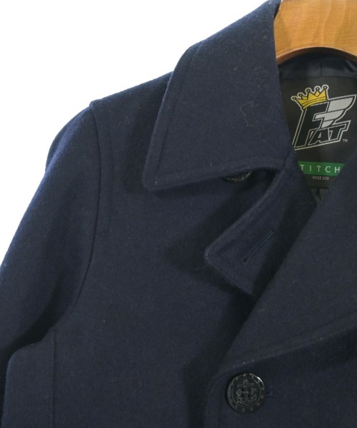 FAT（エフエーティー）ピーコート 紺 サイズ:TITCH(M位) メンズ/2200631893097