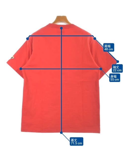 FAT（エフエーティー）Tシャツ・カットソー 赤 サイズ:FAT(XL位) メンズ/2200629373013