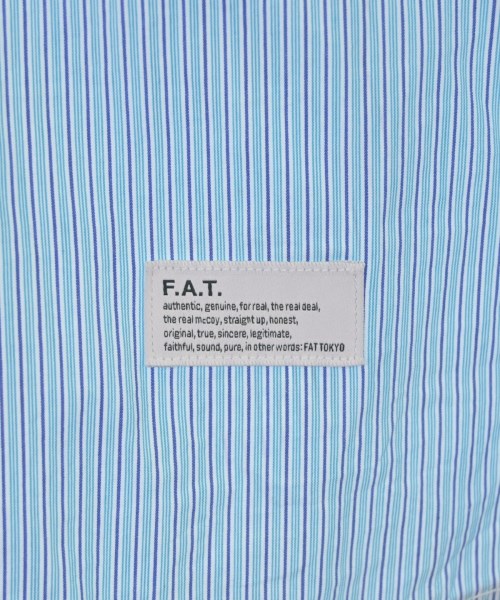 FAT（エフエーティー）カジュアルシャツ 青 サイズ:TITCH(M位) メンズ/2200609748015