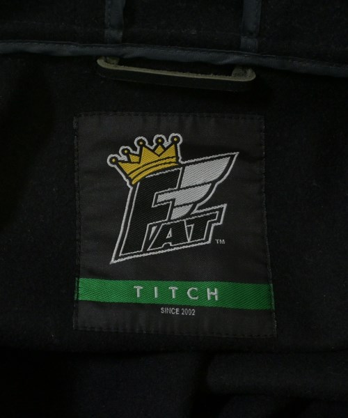 FAT（エフエーティー）ダッフルコート 黒 サイズ:TITCH(M位) メンズ/2200713787061