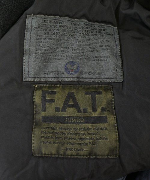 FAT（エフエーティー）ミリタリーブルゾン 紺 サイズ:JUMBO(XXL位) メンズ/2200667803015