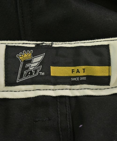 FAT（エフエーティー）チノパン 黒 サイズ:FAT(XL位) メンズ/2200670998012