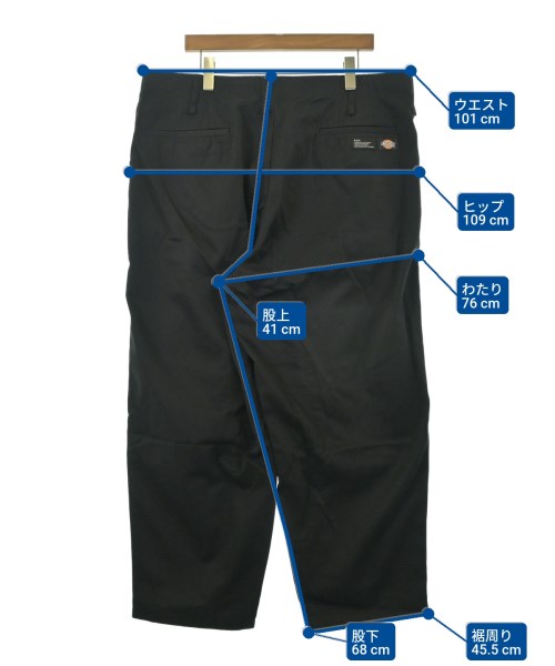 FAT（エフエーティー）チノパン 黒 サイズ:JUMBO(XXL位) メンズ/2200670998029