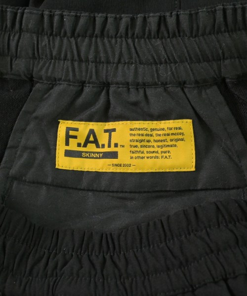 FAT（エフエーティー）カーゴパンツ 黒 サイズ:SKINNY(L位) メンズ/2200736401050