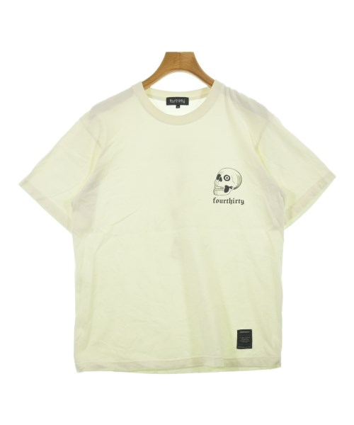 fourthirty(フォーサーティ)Tシャツ・カットソー 白 サイズ:1(S位)/2200653728094