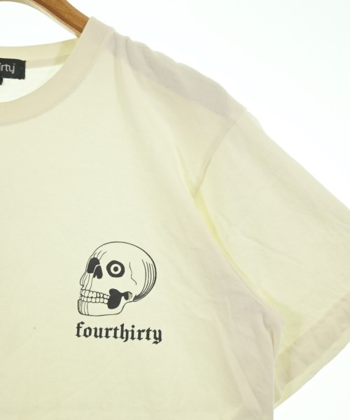 fourthirty（フォーサーティ）Tシャツ・カットソー 白 サイズ:1(S位) メンズ/2200653728094