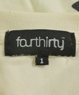 fourthirty（フォーサーティ）Tシャツ・カットソー 白 サイズ:1(S位) メンズ/2200653728094