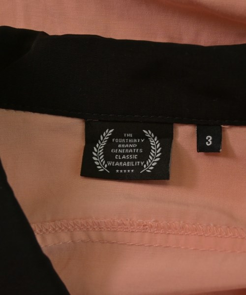 fourthirty（フォーサーティ）カジュアルシャツ ピンク サイズ:3(L位) メンズ/2200656680139