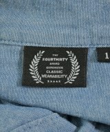 fourthirty（フォーサーティ）カジュアルシャツ 青 サイズ:1(S位) メンズ/2200720543155