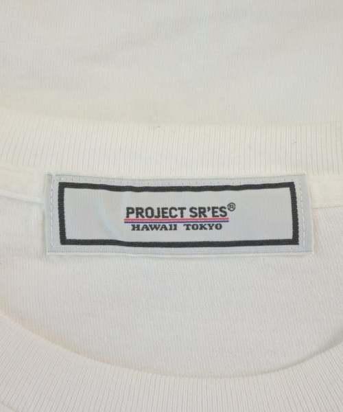PROJECT SR'ES（プロジェクトエスアールエス）Tシャツ・カットソー 白 サイズ:-(M位) メンズ/2200613143264