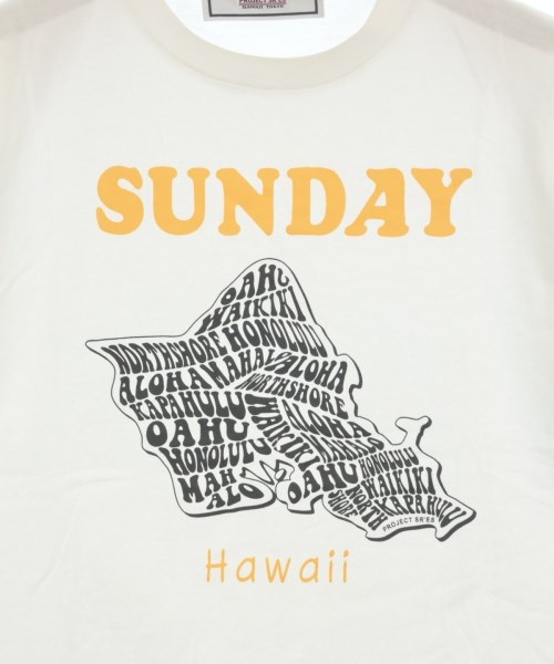 PROJECT SR'ES（プロジェクトエスアールエス）Tシャツ・カットソー 白 サイズ:-(M位) メンズ/2200613143264