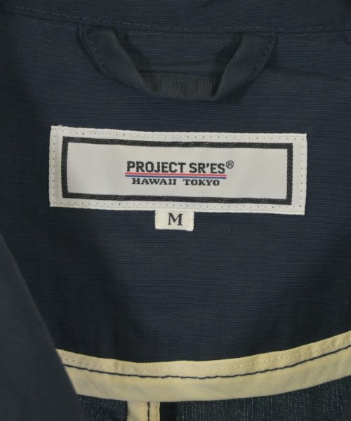 PROJECT SR'ES（プロジェクトエスアールエス）ステンカラーコート 紺 サイズ:M メンズ/2200660188010
