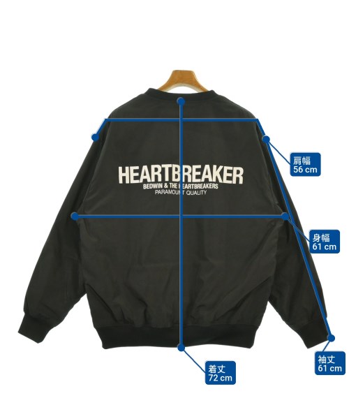 BEDWIN &THE HEARTBREAKERS（ベドウィンアンドザハートブレイカーズ）スウェット 黒 サイズ:-(XL位) メンズ/2200638149029