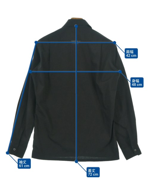 BEDWIN &THE HEARTBREAKERS（ベドウィンアンドザハートブレイカーズ）カジュアルシャツ 黒 サイズ:2(M位) メンズ/2200639419022