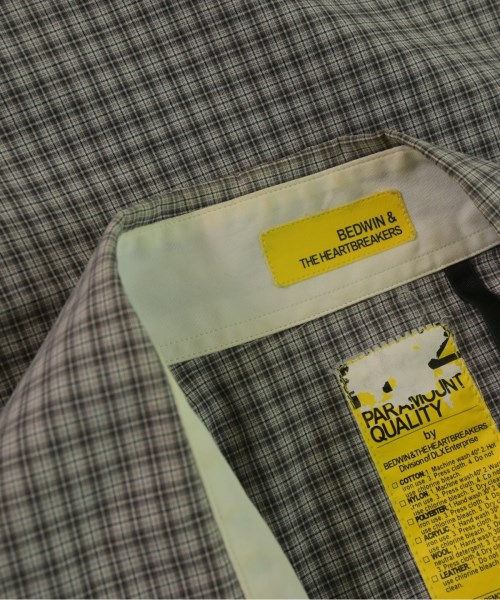 BEDWIN &THE HEARTBREAKERS（ベドウィンアンドザハートブレイカーズ）カジュアルシャツ グレー サイズ:M メンズ/2200639419046