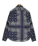 BEDWIN &THE HEARTBREAKERS（ベドウィンアンドザハートブレイカーズ）カジュアルシャツ 紺 サイズ:02(M位) メンズ/2200640650131