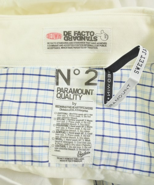 BEDWIN &THE HEARTBREAKERS（ベドウィンアンドザハートブレイカーズ）カジュアルシャツ 白 サイズ:2(M位) メンズ/2200627521447