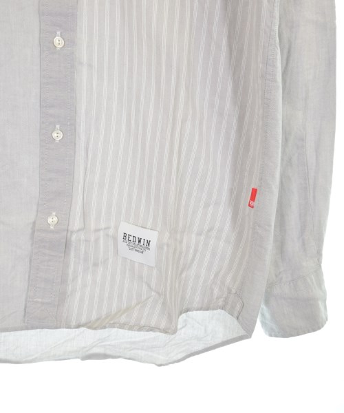 BEDWIN &THE HEARTBREAKERS（ベドウィンアンドザハートブレイカーズ）カジュアルシャツ グレー サイズ:2(M位) メンズ/2200627521454