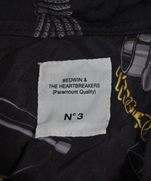 BEDWIN &THE HEARTBREAKERS（ベドウィンアンドザハートブレイカーズ）カジュアルシャツ 黒 サイズ:3(L位) メンズ/2200631267164