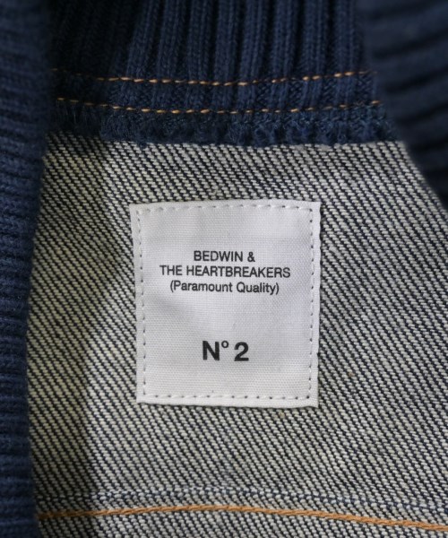 BEDWIN &THE HEARTBREAKERS（ベドウィンアンドザハートブレイカーズ）デニムジャケット 紺 サイズ:2(M位) メンズ/2200642413048