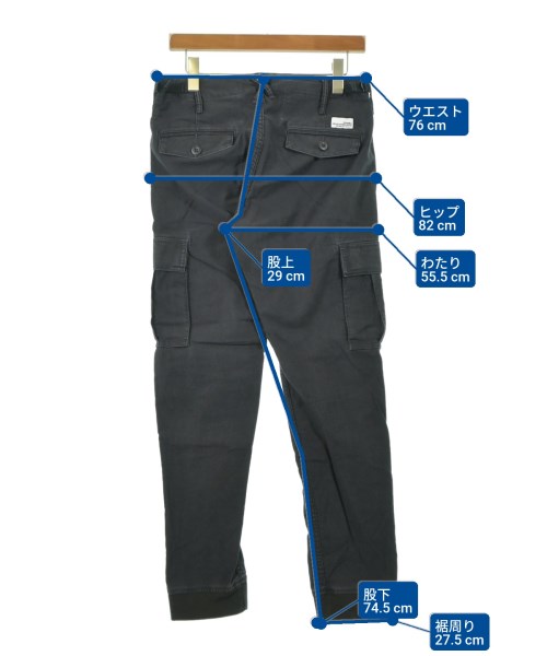 BEDWIN &THE HEARTBREAKERS（ベドウィンアンドザハートブレイカーズ）カーゴパンツ グレー サイズ:-(M位) メンズ/2200642413192