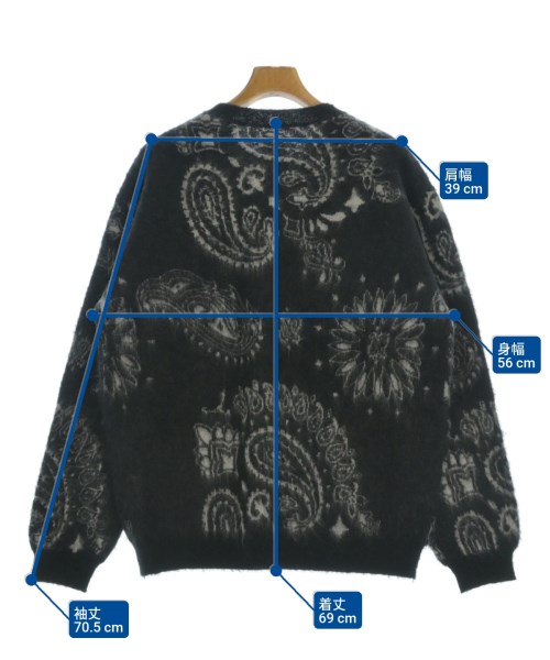 BEDWIN &THE HEARTBREAKERS（ベドウィンアンドザハートブレイカーズ）ニット・セーター 黒 サイズ:-(XL位) メンズ/2200642446046