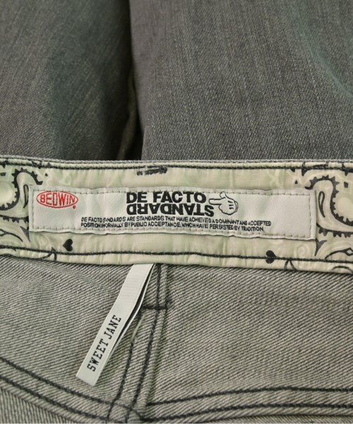 BEDWIN &THE HEARTBREAKERS（ベドウィンアンドザハートブレイカーズ）デニムパンツ グレー サイズ:1(S位) メンズ/2200643573390