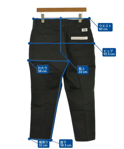 BEDWIN &THE HEARTBREAKERS（ベドウィンアンドザハートブレイカーズ）チノパン 黒 サイズ:3(L位) メンズ/2200632347025