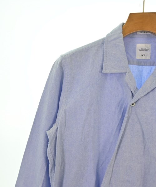BEDWIN &THE HEARTBREAKERS（ベドウィンアンドザハートブレイカーズ）カジュアルシャツ 青 サイズ:1(S位) メンズ/2200531501078
