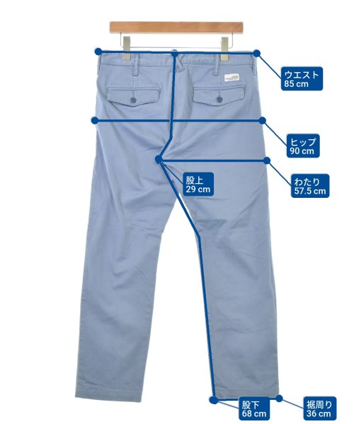 BEDWIN &THE HEARTBREAKERS（ベドウィンアンドザハートブレイカーズ）その他 青 サイズ:3(L位) メンズ/2200531501177