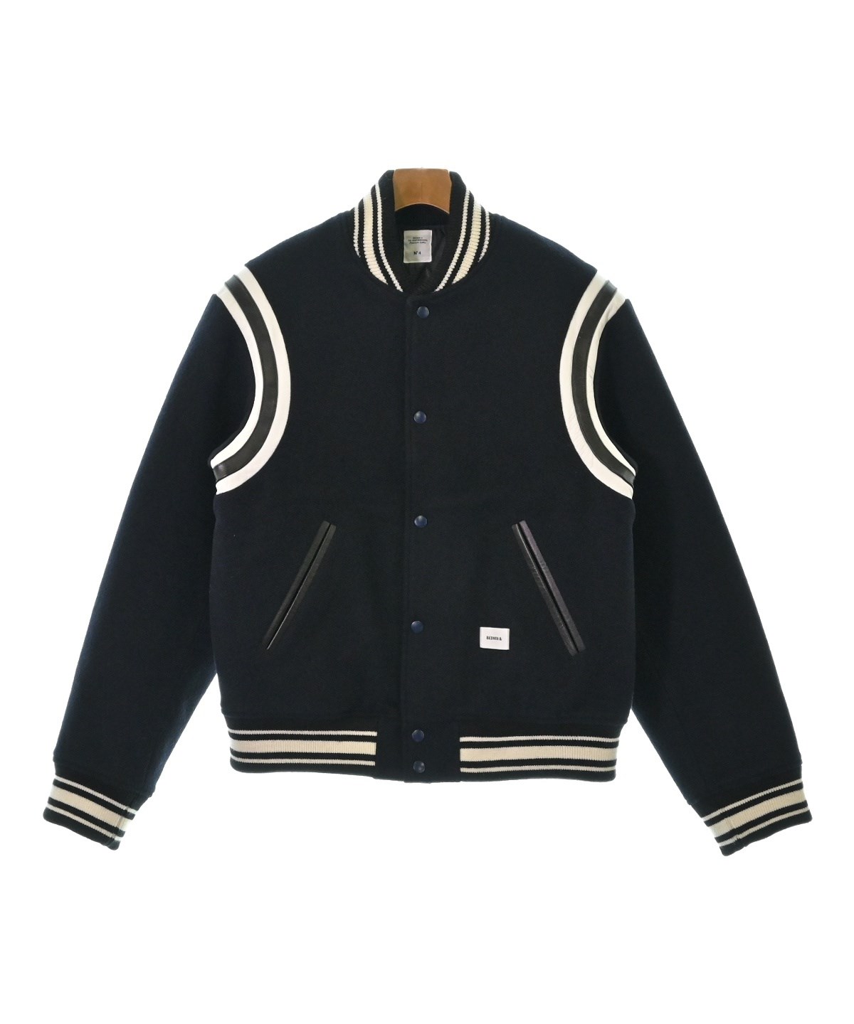 BEDWIN&THE HERTBREAKERSスタジャン 白 M 2 3327325F0047_x1_a001.jpg