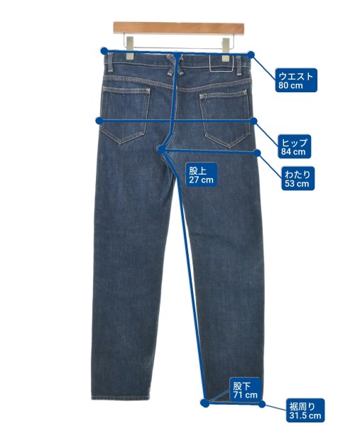 BEDWIN &THE HEARTBREAKERS（ベドウィンアンドザハートブレイカーズ）デニムパンツ 紺 サイズ:2(M位) メンズ/2200533729111