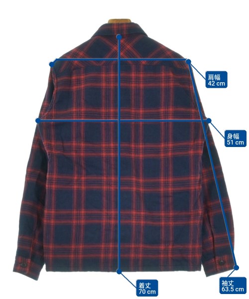 BEDWIN &THE HEARTBREAKERS（ベドウィンアンドザハートブレイカーズ）カジュアルシャツ 紺 サイズ:-(M位) メンズ/2200623600047