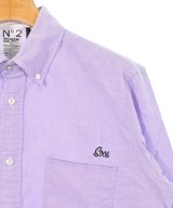 BEDWIN &THE HEARTBREAKERS（ベドウィンアンドザハートブレイカーズ）カジュアルシャツ 紫 サイズ:2(M位) メンズ/2200612077317