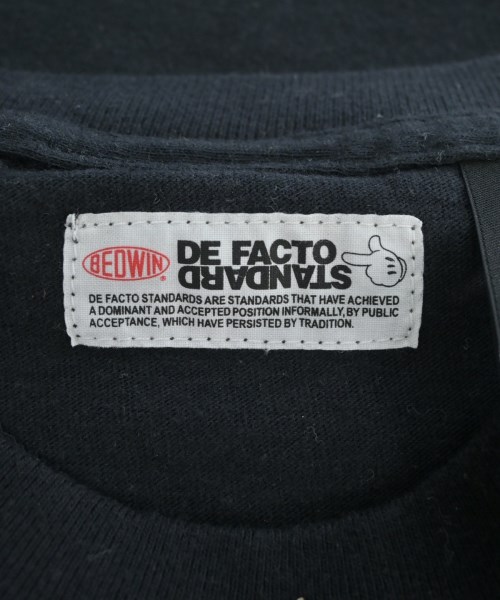 BEDWIN &THE HEARTBREAKERS（ベドウィンアンドザハートブレイカーズ）Tシャツ・カットソー 黒 サイズ:1(S位) メンズ/2200612077850