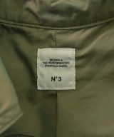 BEDWIN &THE HEARTBREAKERS（ベドウィンアンドザハートブレイカーズ）ステンカラーコート カーキ サイズ:3(L位) メンズ/2200625341054