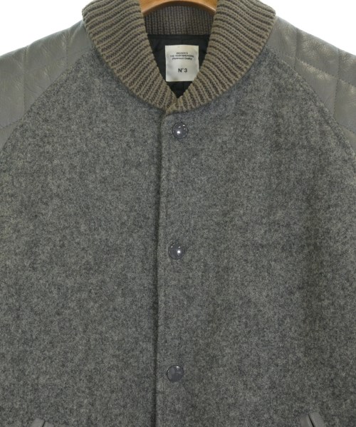 BEDWIN &THE HEARTBREAKERS（ベドウィンアンドザハートブレイカーズ）スタジャン グレー サイズ:3(L位) メンズ/2200628912022